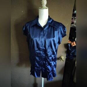 Elegant Navy Blouse for Women